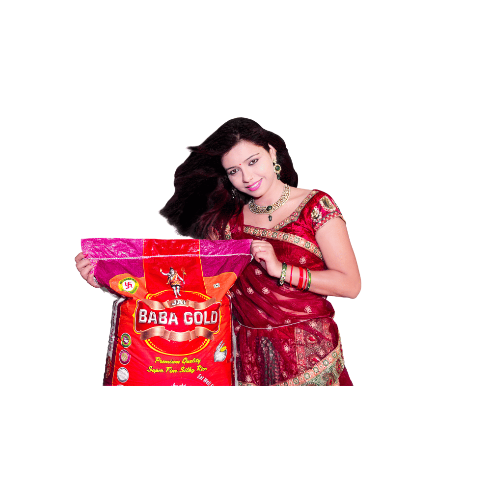 Jai Baba Gold Premium Parboiled Ratna Rice 26 Kg
